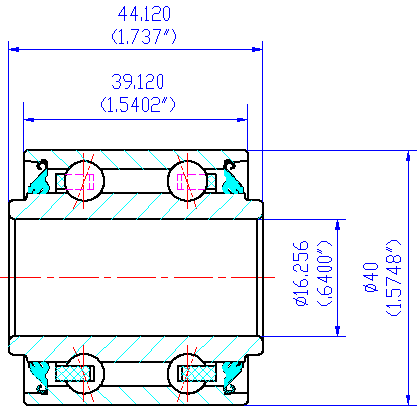 5203KYY2 Agricultural Ball Bearings