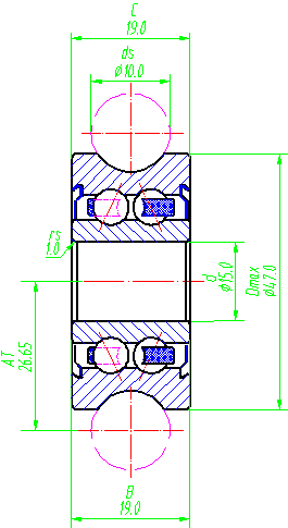 LFR5302-10ZZ, LFR5302-10-2RS track roller