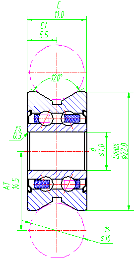 RV20/7-10 ZZ, RV20/7-10-2RS